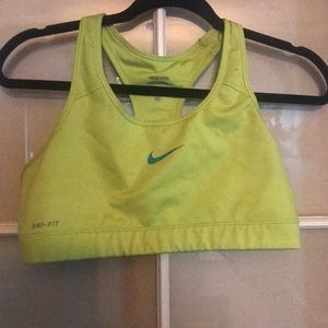 Nike Intimates & Sleepwear - Nike Lime Green Sports Bra Nike Intimates & Sleepwear - Nike Lime Green Sports Bra